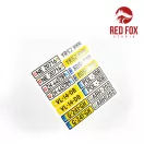 Red Fox Studio - European Lincense plates vol.01 3D műszerfal