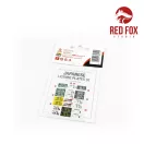 Red Fox Studio - Japanese License plates vol.01 3D rendszámtábla készlet