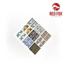 Red Fox Studio - USA License plates vol.02 3D rendszámtábla készlet
