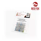 Red Fox Studio - European Lincense plates vol.02 3D műszerfal