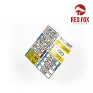 Red Fox Studio - Unique License plates vol.01 (EU form) 3D rendszámtábla készlet