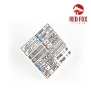 Red Fox Studio - Arabic License Plates vol.01 3D rendszámtábla készlet