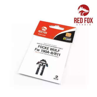 Red Fox Studio - Focke-Wulf Fw 190 A-8/R11 3D műszerfal