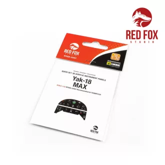 Red Fox Studio - Yakovlev Yak-18 Max 3D műszerfal