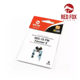 Red Fox Studio - MiG-19 PM Farmer E 3D műszerfal