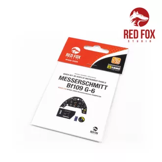 Red Fox Studio - Messerschmitt Bf 109G-6 3D műszerfal