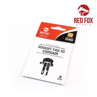 Red Fox Studio - Vought F4U-1D Corsair 3D műszerfal