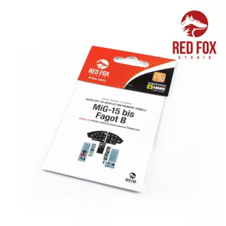 Red Fox Studio - MiG-15 bis Fagot B 3D műszerfal