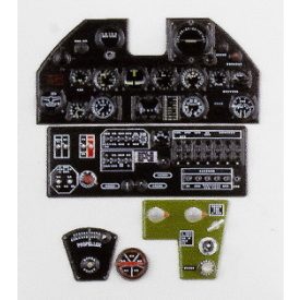 Red Fox P-40E Warhawk Quick Set műszerfal (Trumpeter)