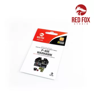Red Fox Studio - P-40E Warhawk 3D műszerfal