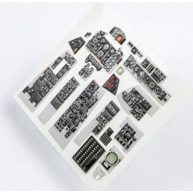   Red Fox McDonnell DOUGLAS F-4J Phantom II Quick Set 3D Akrilgyanta műszerfal (Tamiya)