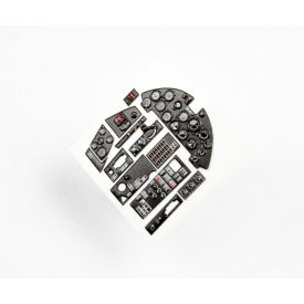   Red Fox Vought F4U-1 Corsair Quick Set 3D Akrilgyanta műszerfal (Tamiya)