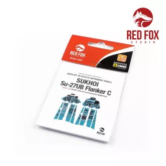 Red Fox Studio - Sukhoi Su-27 Flanker C (UB) 3D műszerfal