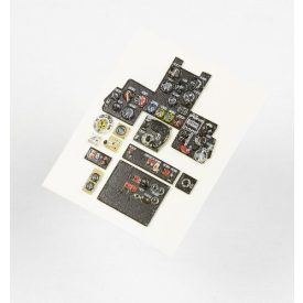   Red Fox Kawasaki Ki61-I Hei HIEN Quick Set 3D Akrilgyanta műszerfal (Hasegawa)