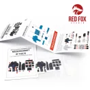 Red Fox Studio - Messerschmitt Bf110 C/D 3D műszerfal