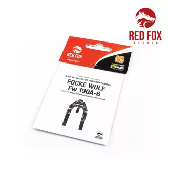 Red Fox Studio - Focke Wulf Fw 190A-6 3D műszerfal