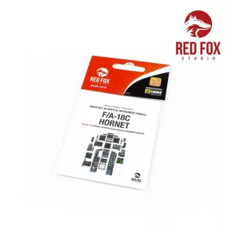 Red Fox Studio - F/A-18C Hornet 3D műszerfal