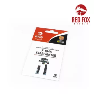 Red Fox Studio - F-104S Starfighter 3D műszerfal