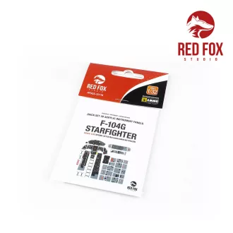 Red Fox Studio - F-104G Starfighter 3D műszerfal