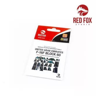   Red Fox Studio - F-16F Block 60 Fighting Falcon 3D műszerfal