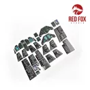 Red Fox Studio - F-16F Block 60 Fighting Falcon 3D műszerfal