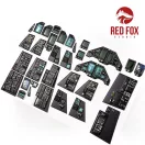 Red Fox Studio - F-16F Block 60 Fighting Falcon 3D műszerfal