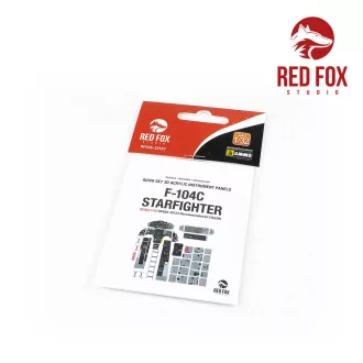Red Fox Studio - F-104C Starfighter 3D műszerfal