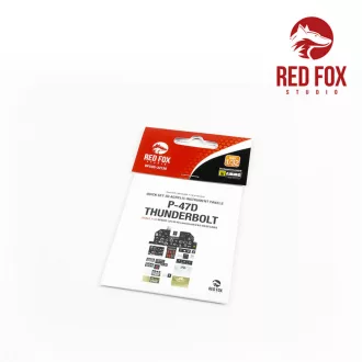 Red Fox Studio - P-47D Thunderbolt 3D műszerfal