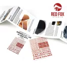Red Fox Studio - 3D Resin Foundry Numeral & Letters for USSR AFV’s vol. 01 3D műszerfal
