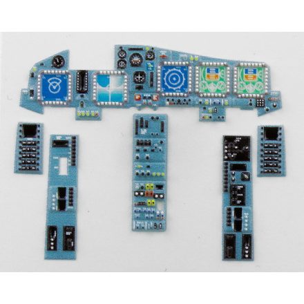 Red Fox Su-34 FULLBACK Quick Set 3D műszerfal (Kitty Hawk)