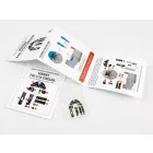 Red Fox Vought F4U-1/1A Corsair Quick Set 3D Akrilgyanta műszerfal (Tamiya)