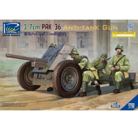Riich Models 3,7cm Pak 36 Anti-Tank Gun makett