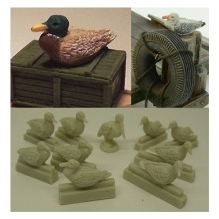 Reality In Scale Water Bird Set - 10pcs.
