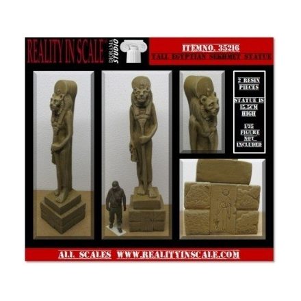 Reality In Scale Tall Egyptian Sekhmet Statue