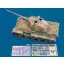 Royal Model King Tiger (for old Tamiya kit műgyanta harcjármű kiegészítő