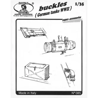   Royal Model Buckles German tank műgyanta harcjármű kiegészítő