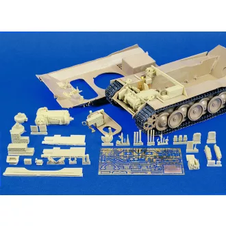   Royal Model Panther A interior details n.1 műgyanta harcjármű kiegészítő