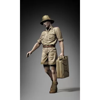   Royal Model German DAK soldier holding jerrycan 3D printed figura készlet