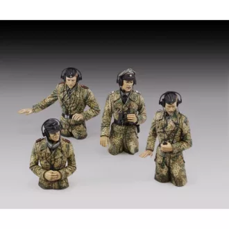   Royal Model German tank crew in pit dot - WWII figura készlet