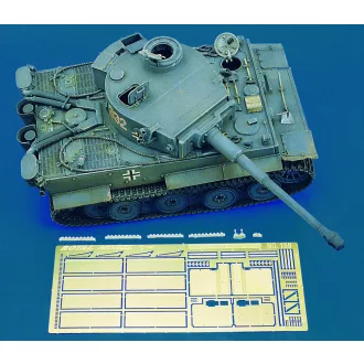   Royal Model Mudguards set Tiger I műgyanta harcjármű kiegészítő