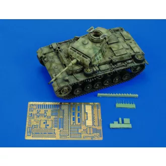   Royal Model Panzer III Ausf. L műgyanta harcjármű kiegészítő