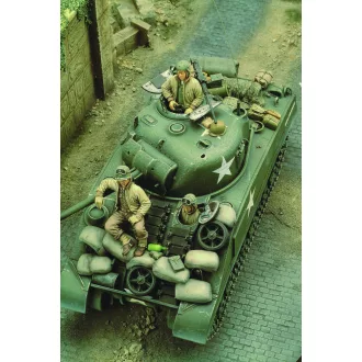 Royal Model U.S. Sherman crew - WWII figura készlet