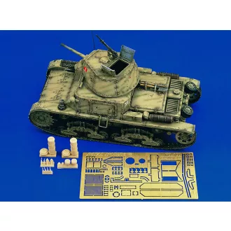   Royal Model Italian tank M 13/40 műgyanta harcjármű kiegészítő