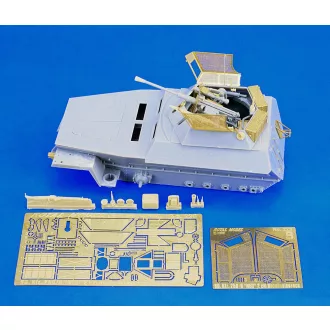  Royal Model Sd. Kfz. 250 NEU 2 cm. Reconnaissance (for Dragon kit) műgyanta harcjármű kiegészítő