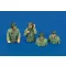 Royal Model British tank crew-3/2 fig, - WWII figura készlet