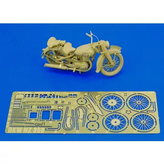   Royal Model German Motorcicle DKW NZ 350 (for Tamiya kit) műgyanta jármű kiegészítő