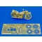 Royal Model German Motorcicle DKW NZ 350 (for Tamiya kit) műgyanta jármű kiegészítő