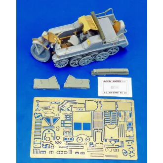   Royal Model “Kettenkrad” Sd. Kfz. 2 műgyanta harcjármű kiegészítő