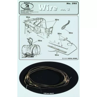 Royal Model Wire n.2 (0.9 mm) fém kiegészítő