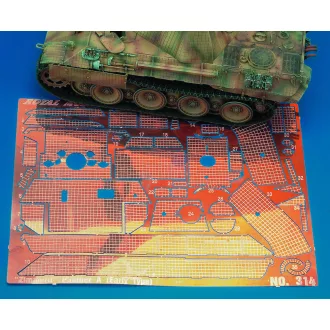   Royal Model Zimmerit Panther A Early Type műgyanta harcjármű kiegészítő